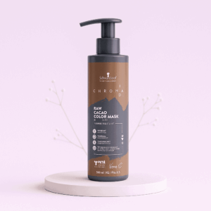 Revive el tono castaño de tu cabello con nuestro Chromia mascarilla de color cacao